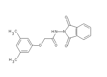 2-(3,5-dimethylphenoxy)-N-(1,3-dioxo-1,3-dihydro-2H-isoindol-2-yl)acetamide