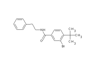 3-bromo-4-tert-butyl-N-(2-phenylethyl)benzamide