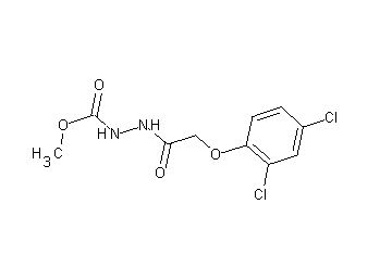 methyl 2-[(2,4-dichlorophenoxy)acetyl]hydrazinecarboxylate