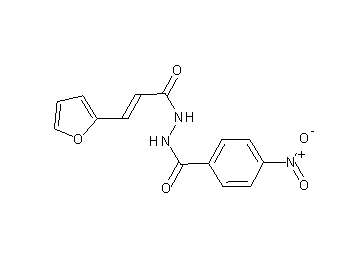 N'-[3-(2-furyl)acryloyl]-4-nitrobenzohydrazide
