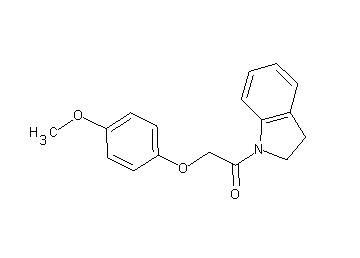 1-[(4-methoxyphenoxy)acetyl]indoline