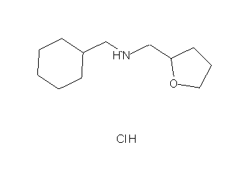 (cyclohexylmethyl)(tetrahydro-2-furanylmethyl)amine hydrochloride