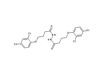 4-(2,4-dichlorophenoxy)-N'-[4-(2,4-dichlorophenoxy)butanoyl]butanohydrazide (non-preferred name)