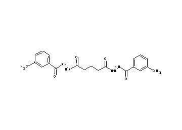 N'1,N'5-bis(3-methylbenzoyl)pentanedihydrazide