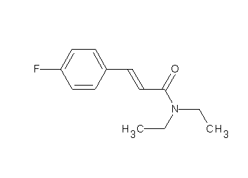 N,N-diethyl-3-(4-fluorophenyl)acrylamide
