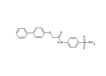 N-[4-(aminosulfonyl)phenyl]-2-(4-biphenylyloxy)acetamide