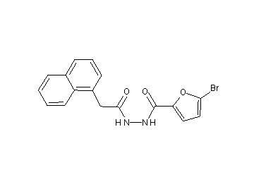 5-bromo-N'-(1-naphthylacetyl)-2-furohydrazide - Click Image to Close