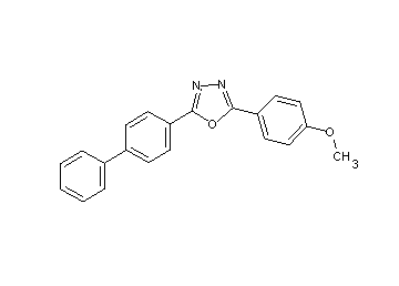 2-(4-biphenylyl)-5-(4-methoxyphenyl)-1,3,4-oxadiazole - Click Image to Close