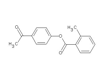 4-acetylphenyl 2-methylbenzoate