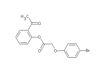 2-acetylphenyl (4-bromophenoxy)acetate