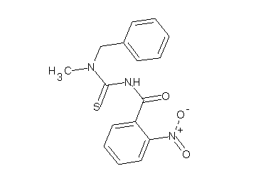 N-{[benzyl(methyl)amino]carbonothioyl}-2-nitrobenzamide