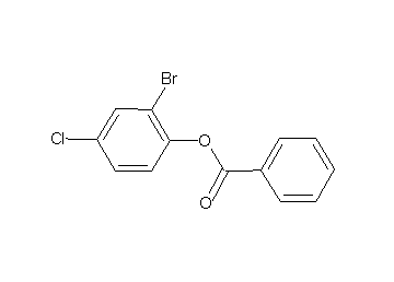 2-bromo-4-chlorophenyl benzoate