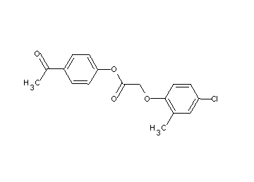 4-acetylphenyl (4-chloro-2-methylphenoxy)acetate