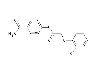 4-acetylphenyl (2-chlorophenoxy)acetate