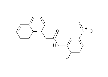 N-(2-fluoro-5-nitrophenyl)-2-(1-naphthyl)acetamide