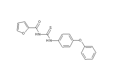 N-{[(4-phenoxyphenyl)amino]carbonothioyl}-2-furamide