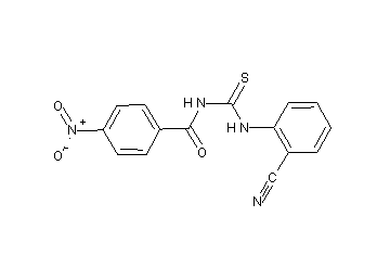 N-{[(2-cyanophenyl)amino]carbonothioyl}-4-nitrobenzamide