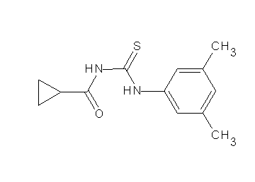 N-{[(3,5-dimethylphenyl)amino]carbonothioyl}cyclopropanecarboxamide