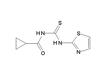 N-[(1,3-thiazol-2-ylamino)carbonothioyl]cyclopropanecarboxamide - Click Image to Close