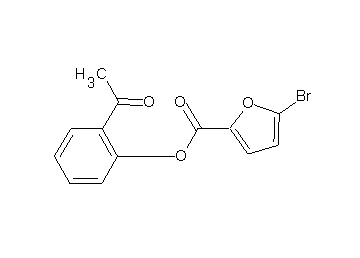 2-acetylphenyl 5-bromo-2-furoate