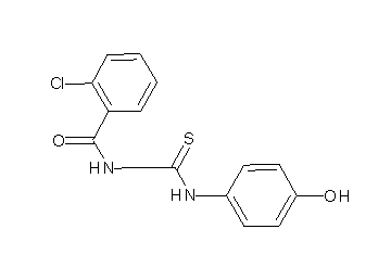 2-chloro-N-{[(4-hydroxyphenyl)amino]carbonothioyl}benzamide - Click Image to Close