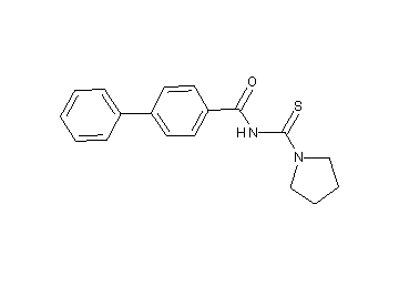 N-(1-pyrrolidinylcarbonothioyl)-4-biphenylcarboxamide