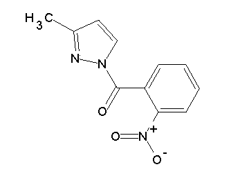 3-methyl-1-(2-nitrobenzoyl)-1H-pyrazole