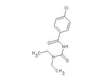 4-chloro-N-[(diethylamino)carbonothioyl]benzamide