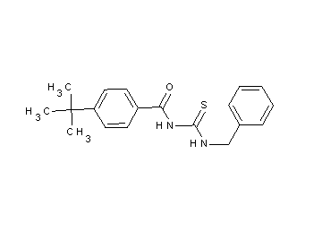 N-[(benzylamino)carbonothioyl]-4-tert-butylbenzamide