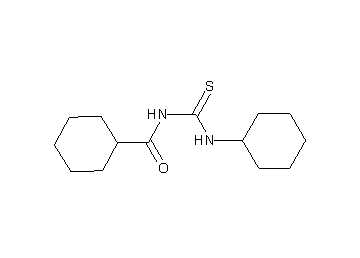 N-[(cyclohexylamino)carbonothioyl]cyclohexanecarboxamide