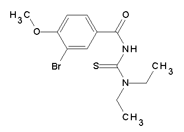 3-bromo-N-[(diethylamino)carbonothioyl]-4-methoxybenzamide - Click Image to Close