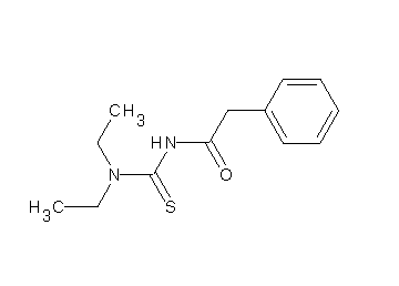 N-[(diethylamino)carbonothioyl]-2-phenylacetamide - Click Image to Close