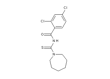 N-(1-azepanylcarbonothioyl)-2,4-dichlorobenzamide