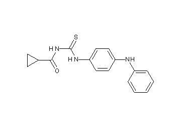 N-{[(4-anilinophenyl)amino]carbonothioyl}cyclopropanecarboxamide
