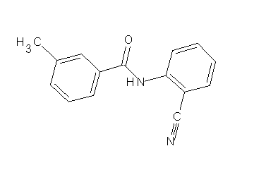 N-(2-cyanophenyl)-3-methylbenzamide - Click Image to Close