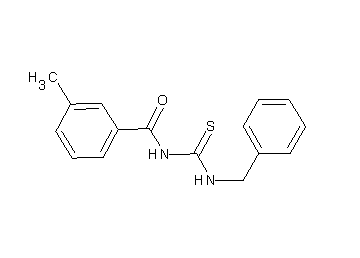 N-[(benzylamino)carbonothioyl]-3-methylbenzamide
