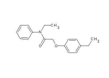 N-ethyl-2-(4-ethylphenoxy)-N-phenylacetamide