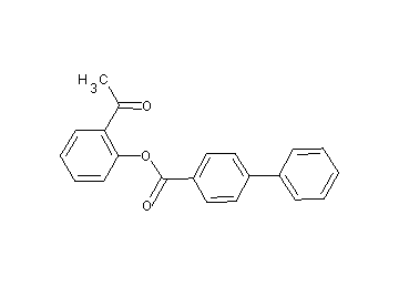 2-acetylphenyl 4-biphenylcarboxylate
