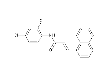 N-(2,4-dichlorophenyl)-3-(1-naphthyl)acrylamide