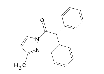 1-(diphenylacetyl)-3-methyl-1H-pyrazole