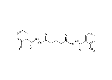 N'1,N'5-bis(2-methylbenzoyl)pentanedihydrazide