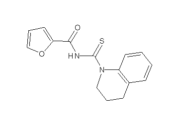 N-(3,4-dihydro-1(2H)-quinolinylcarbonothioyl)-2-furamide - Click Image to Close