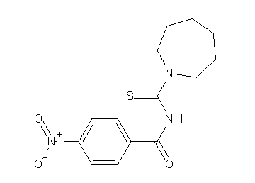 N-(1-azepanylcarbonothioyl)-4-nitrobenzamide