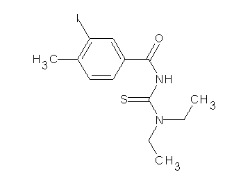 N-[(diethylamino)carbonothioyl]-3-iodo-4-methylbenzamide