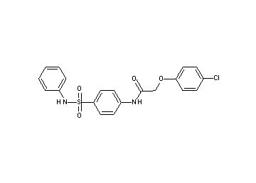 N-[4-(anilinosulfonyl)phenyl]-2-(4-chlorophenoxy)acetamide