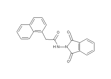 N-(1,3-dioxo-1,3-dihydro-2H-isoindol-2-yl)-2-(1-naphthyl)acetamide