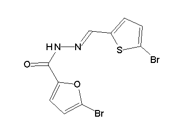 5-bromo-N'-[(5-bromo-2-thienyl)methylene]-2-furohydrazide - Click Image to Close