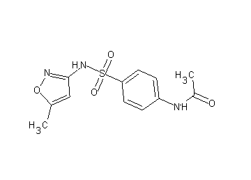 N-(4-{[(5-methyl-3-isoxazolyl)amino]sulfonyl}phenyl)acetamide