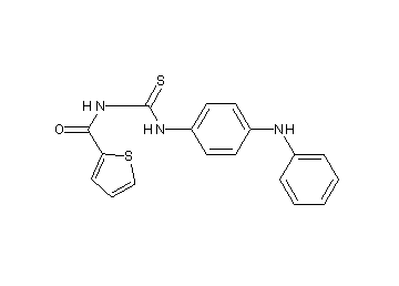 N-{[(4-anilinophenyl)amino]carbonothioyl}-2-thiophenecarboxamide