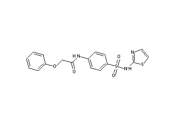 2-phenoxy-N-{4-[(1,3-thiazol-2-ylamino)sulfonyl]phenyl}acetamide - Click Image to Close
